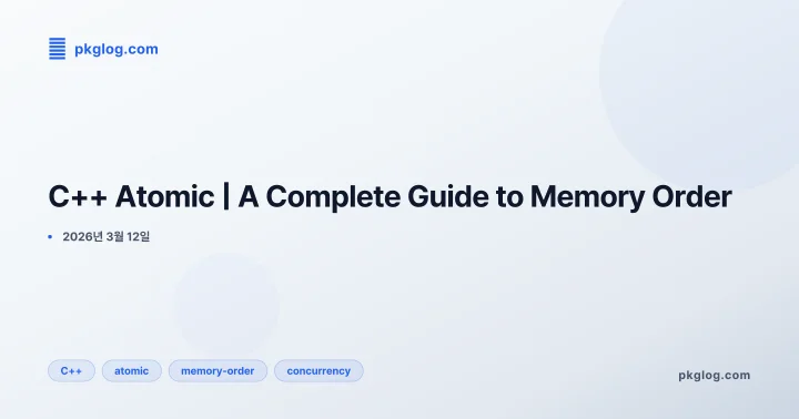 [2026] C++ Atomic | A Complete Guide to Memory Order