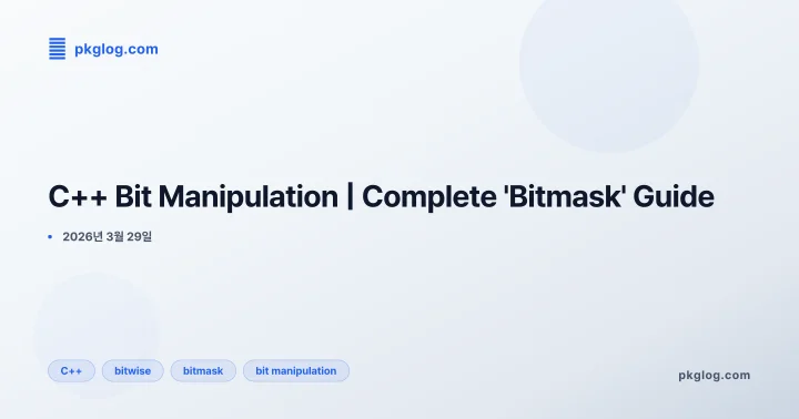 C++ Bit Manipulation | Complete 'Bitmask' Guide