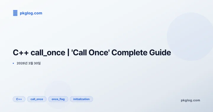 C++ call_once | 'Call Once' Complete Guide