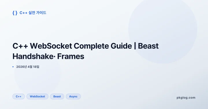 C++ WebSocket Complete Guide | Beast Handshake· Frames