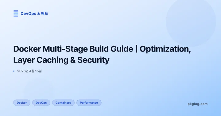 Docker Multi-Stage Build Guide | Optimization, Layer Caching & Security