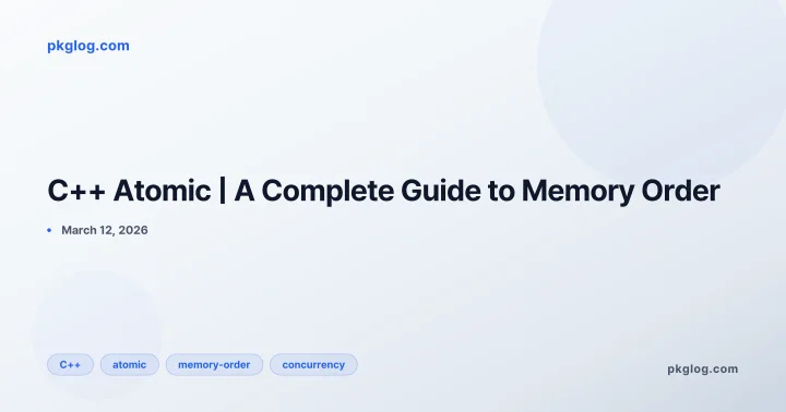 C++ Atomic | A Complete Guide to Memory Order