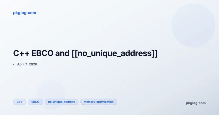 C++ EBCO and [[no_unique_address]]