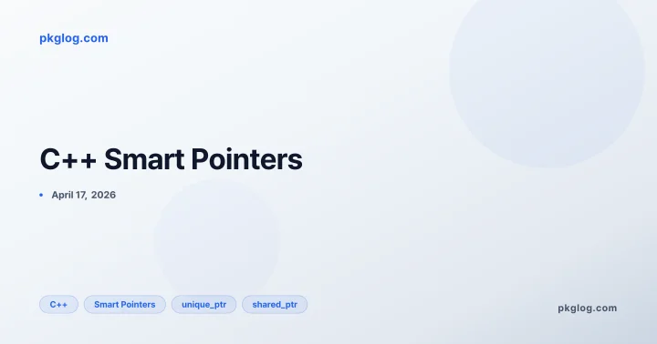 C++ Smart Pointers