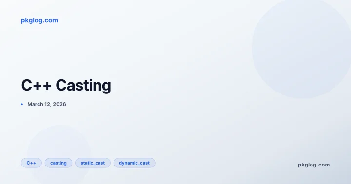 C++ Casting