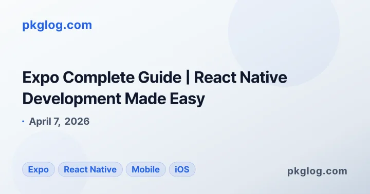Expo Complete Guide | React Native Development Made Easy