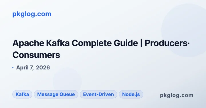 Apache Kafka Complete Guide | Producers· Consumers