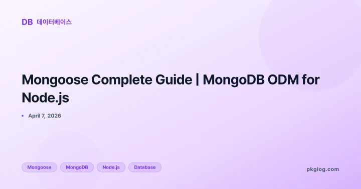 Mongoose Complete Guide | MongoDB ODM for Node.js