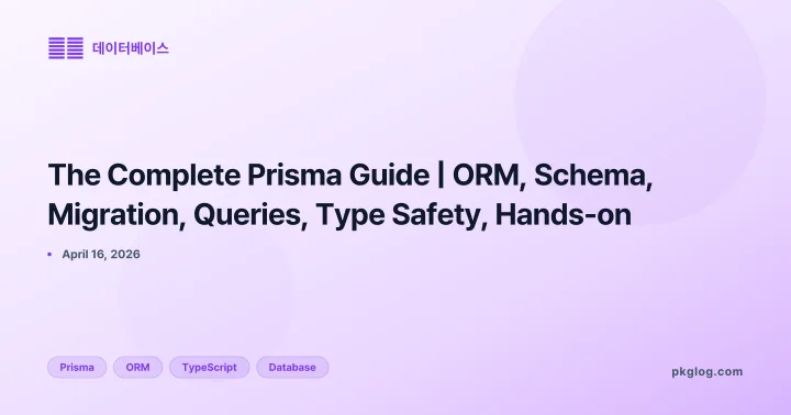 The Complete Prisma Guide | ORM, Schema, Migration, Queries, Type Safety, Hands-on