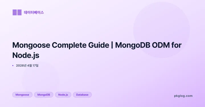 Mongoose Complete Guide | MongoDB ODM for Node.js