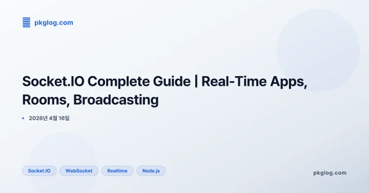Socket.IO Complete Guide | Real-Time Apps, Rooms, Broadcasting